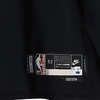 Maillot noir Hardwood Classic porté par Adem Bona (Philadelphia 76ers) lors du match n° 30 contre le Orlando Magic le 15 avril 2026 - Taille 52+6