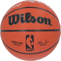 Allen Iverson, Julius "Dr. J" Erving & Tyrese Maxey Philadelphia 76ers Autographed Wilson Authentic Series Indoor/Outdoor Basketball with Multiple Nickname Inscriptions
