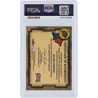 Allen Iverson Philadelphia 76ers Autographié 2000 Fleer Autographics #NNO PSA Authentifié 7 Carte
