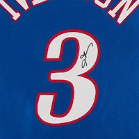 Allen Iverson Philadelphia 76ers Autographed Mitchell & Ness Blue 2000-01 Authentic Jersey