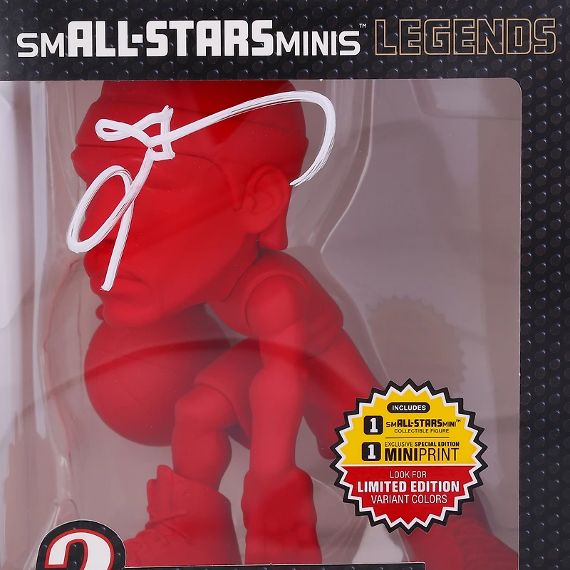 Allen Iverson Philadelphia 76ers Autographed smALL-STARS Red Chase Variant 6" Figurine