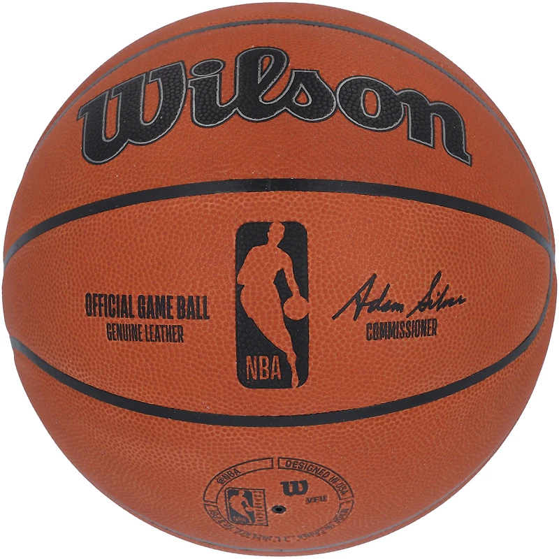Allen Iverson Philadelphia 76ers Autographed Wilson Official Game Basketball with "HOF 2K16" Inscription