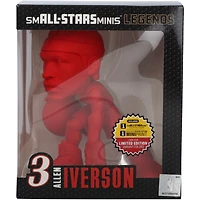 Figurine en vinyle Allen Iverson des Philadelphia 76ers, 6 pouces, variante de couleur unie, smALL-STARS Minis