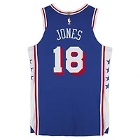 David Jones Philadelphia 76ers Player-Issued #18 Royal Nike Jersey from the 2024-25 NBA Season - Size 48+4