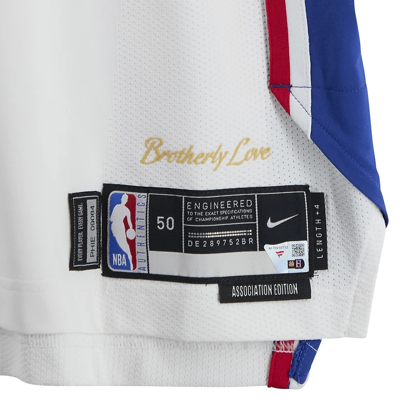 David Roddy Philadelphia 76ers Player-Issued #45 White Nike Jersey from the 2024-25 NBA Season - Size 50+4