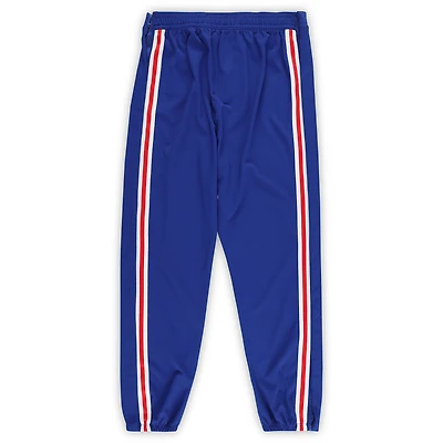 Pantalon Nike bleu roi porté par Joel Embiid des Philadelphia 76ers lors de la saison NBA 2025-2026 - Taille 2XLT
