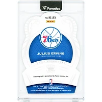 Julius Erving Philadelphia 76ers Autographed 2020-21 Panini Crown Royale Royal Signatures #RS-JEV #48/49 Card