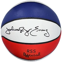 Ballon de basket-ball autographié par Julius Erving des Philadelphia 76ers (Lana Sports, American Basketball Association)