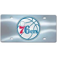 Plaque d'immatriculation moulée sous pression Logo Brands Philadelphia 76ers