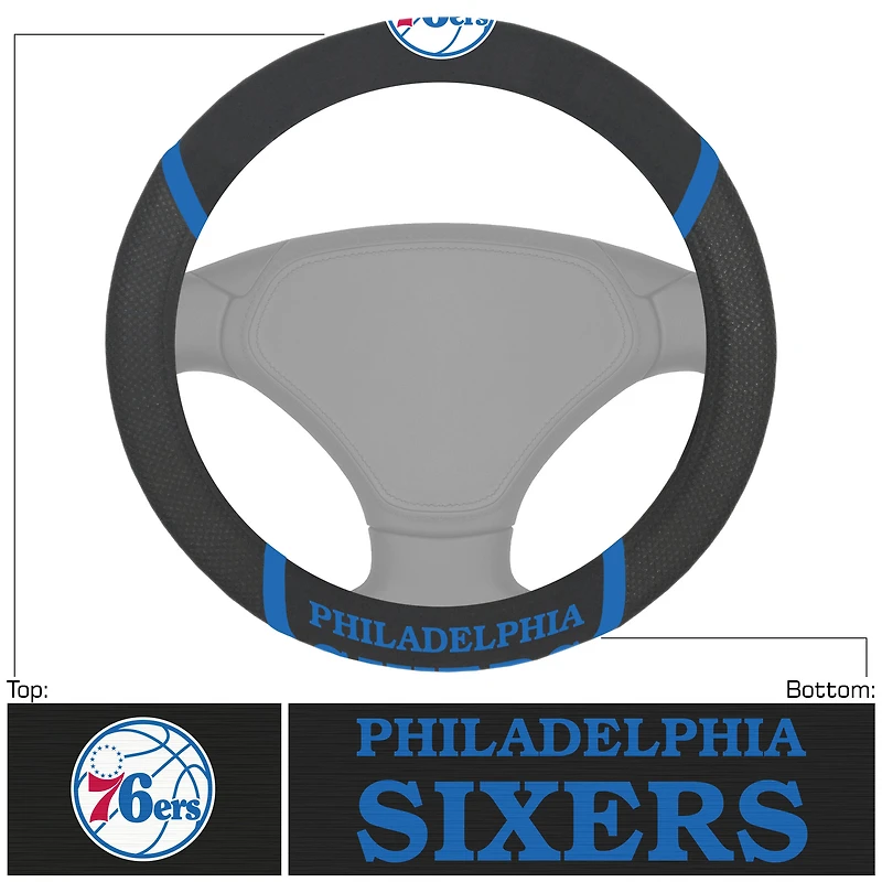 Housse de volant Logo Brands Philadelphia 76ers