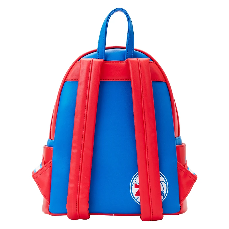 Loungefly Philadelphia 76ers Patches Mini sac à dos