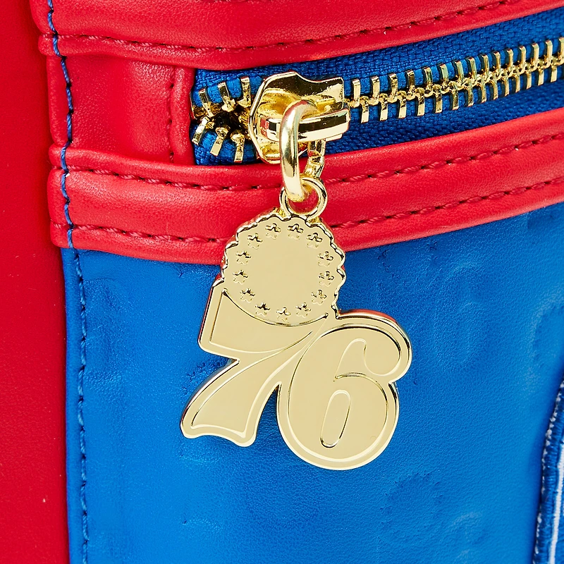 Loungefly Philadelphia 76ers Patches Mini sac à dos