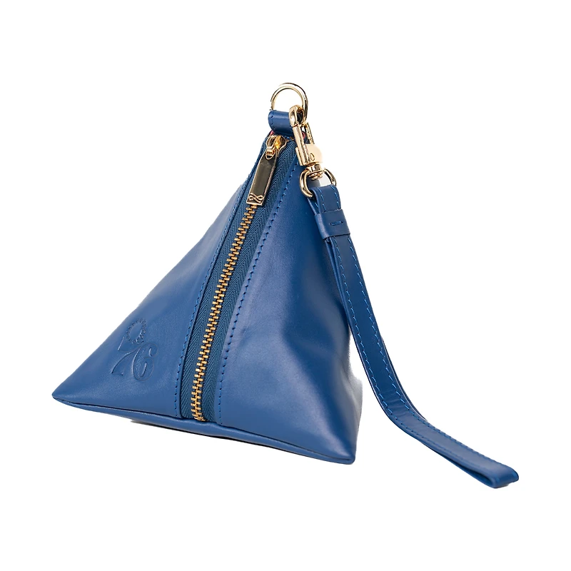 Lusso Philadelphia 76ers Rhea Dumpling Wristlet