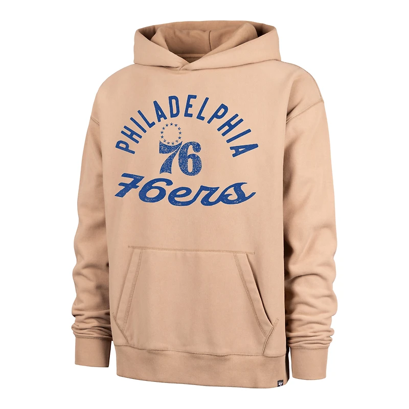 Sweat à capuche homme '47 Khaki Philadelphia 76ers Dusted Bowline River