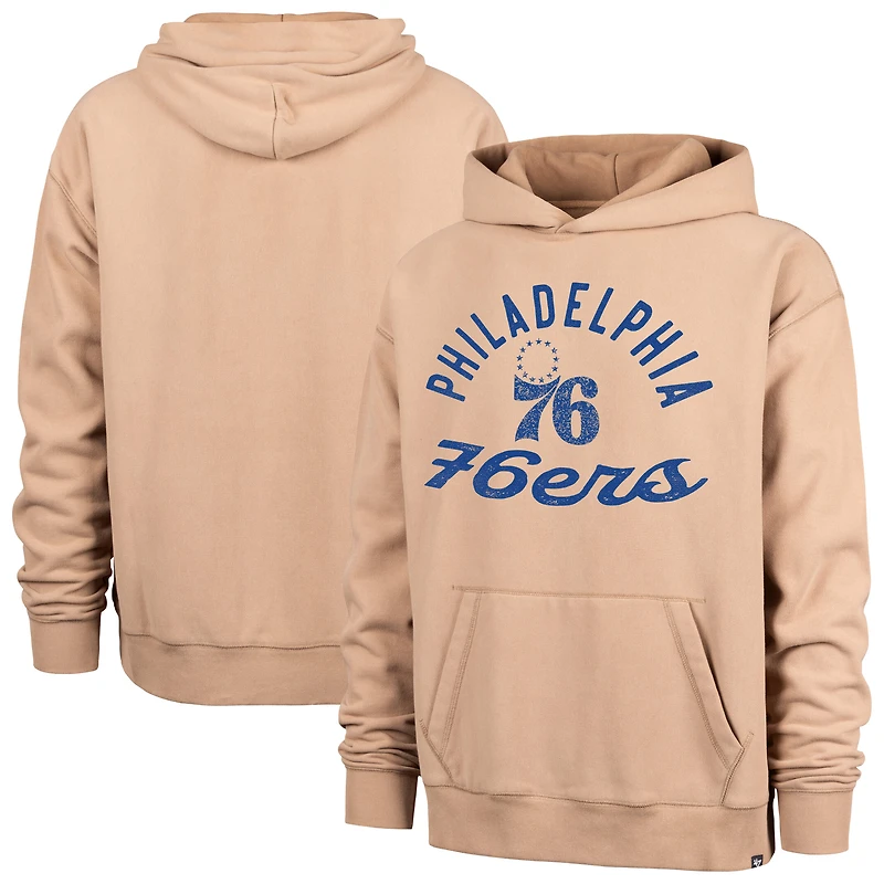Sweat à capuche homme '47 Khaki Philadelphia 76ers Dusted Bowline River