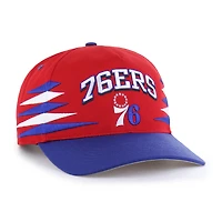 Casquette snapback rouge Philadelphia 76ers « 47 » pour homme