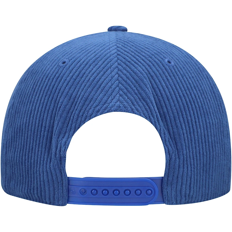Casquette ajustable à cordon de serrage double face '47 Royal Philadelphia 76ers pour homme