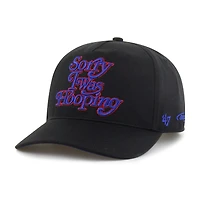 Casquette ajustable Hitch de marque pour hommes vue par les 76ers de Philadelphie noirs de 1947. Désolé, je jouais au basket.