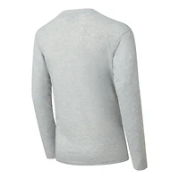 Men's Concepts Sport Royal/Heather Gray Philadelphia 76ers Regulate Long Sleeve T-Shirt & Plaid Pant Set