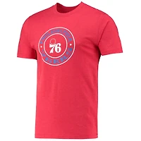 Ensemble de nuit Concepts Sport Royal/Rouge Philadelphia 76ers T-shirt et short pour homme