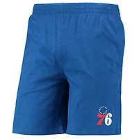 Men's Concepts Sport Royal/Red Philadelphia 76ers T-Shirt & Shorts Sleep Set