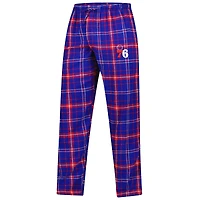 Men's Concepts Sport Royal/Red Philadelphia 76ers Ultimate Plaid Flannel Pants