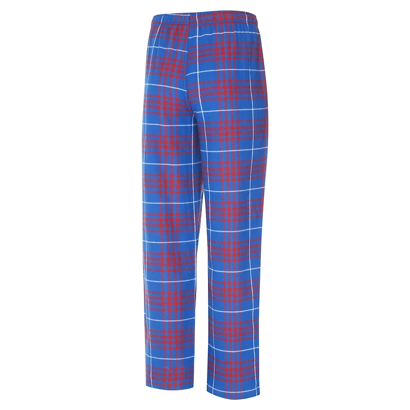 Men's Concepts Sport  Royal/Red Philadelphia 76ers Vector Top & Flannel Pants Sleep Set