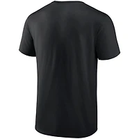 T-shirt noir Fanatics pour hommes des Philadelphia 76ers Count Hometown Collection