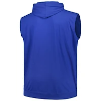 Fanatics Royal Philadelphia 76ers Big & Tall Jersey Muscle Pull à capuche pour hommes
