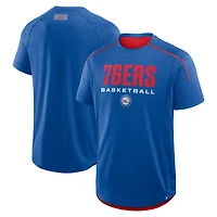 Men's Fanatics Royal Philadelphia 76ers Inbound Pass Play Practice T-Shirt