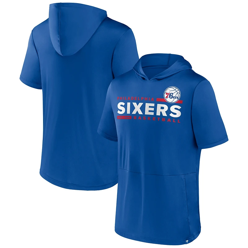 T-shirt à capuche Fanatics Royal Philadelphia 76ers Possession pour hommes