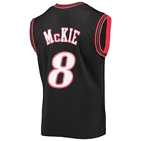 Men's Mitchell & Ness Aaron McKie Black Philadelphia 76ers Hardwood Classics Swingman Jersey