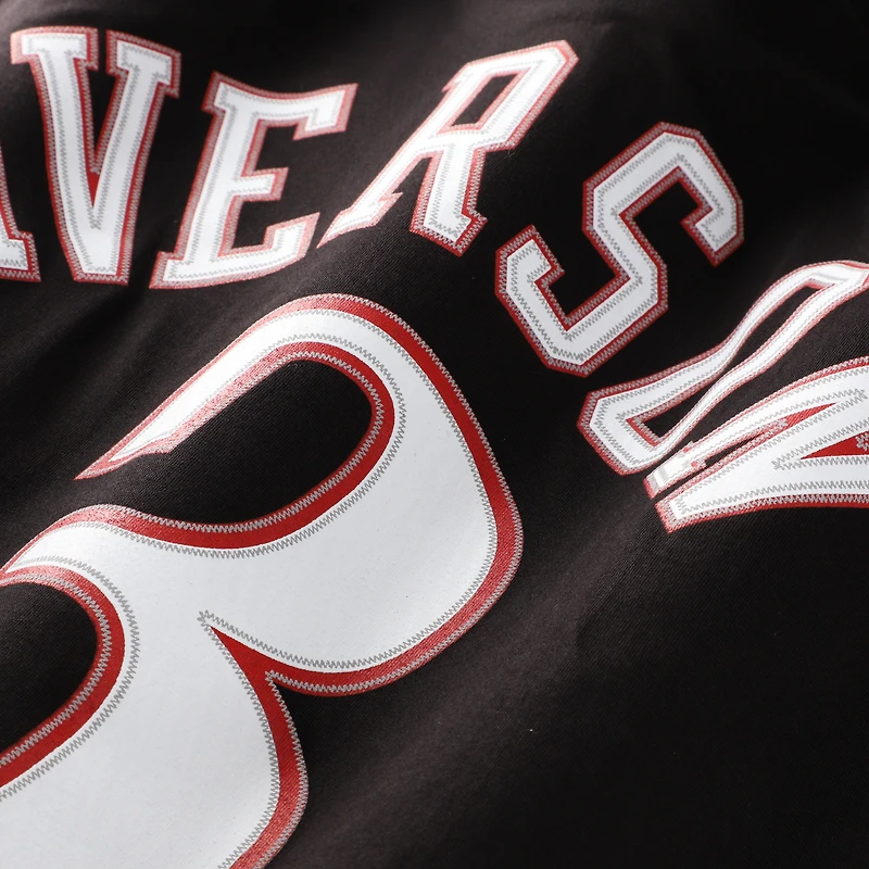 Men's Mitchell & Ness Allen Iverson Royal Philadelphia 76ers Hardwood Classics Name Number Player T-Shirt