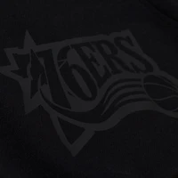 Sweat à capuche en polaire Mitchell & Ness Allen Iverson noir Philadelphia 76ers Playmaker pour homme