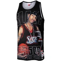 Débardeur noir Mitchell & Ness Allen Iverson pour hommes des Philadelphia 76ers Slam Player