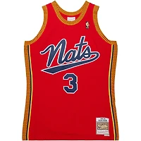Maillot de joueur Swingman Throwback Mitchell & Ness Allen Iverson rouge Philadelphia 76ers 2004/05 pour hommes