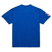 Men's Mitchell & Ness Allen Iverson Royal Philadelphia 76ers Premium Nickname T-Shirt