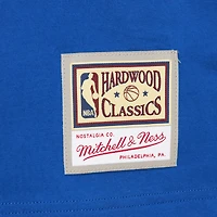 Men's Mitchell & Ness Allen Iverson Royal Philadelphia 76ers Premium Nickname T-Shirt