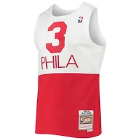 Maillot Swingman Mitchell & Ness Allen Iverson blanc Philadelphia 76ers 2003/2004 Hardwood Classics pour hommes