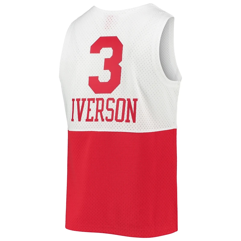 Men's Mitchell & Ness Allen Iverson White Philadelphia 76ers 2003/2004 Hardwood Classics Swingman Jersey