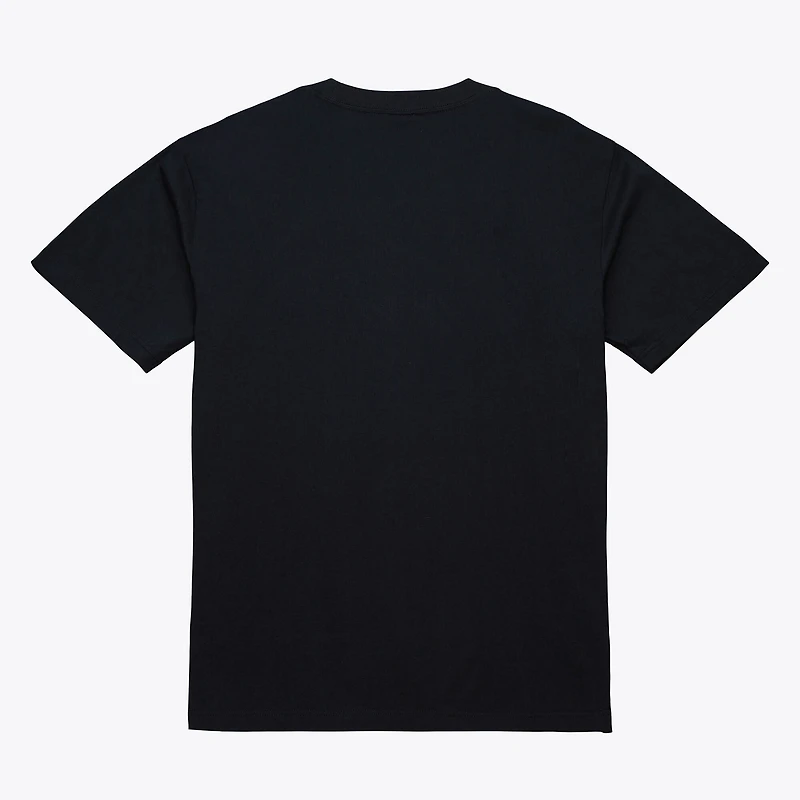 T-shirt Mitchell & Ness noir Philadelphia 76ers Lightning Swish pour homme