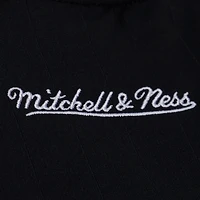 Polo Mitchell & Ness noir Philadelphia 76ers pour homme