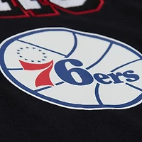 Men's Mitchell & Ness  Black Philadelphia 76ers Training Camp Long Sleeve T-Shirt