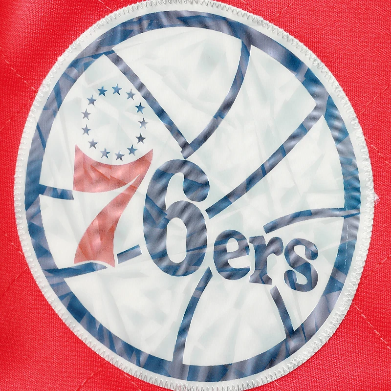 Mitchell & Ness pour homme rouge Philadelphia 76ers Hardwood Classics 75e anniversaire Swingman Short