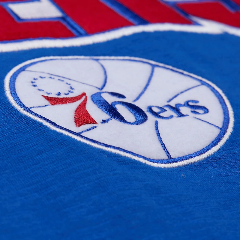 Men's Mitchell & Ness Royal Philadelphia 76ers Legendary Slub T-Shirt