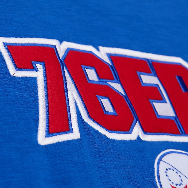 Men's Mitchell & Ness Royal Philadelphia 76ers Legendary Slub T-Shirt