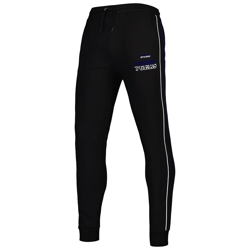 Men's NBA x Hugo Boss Black Philadelphia 76ers Slam Dunk Jersey Tracksuit Pants