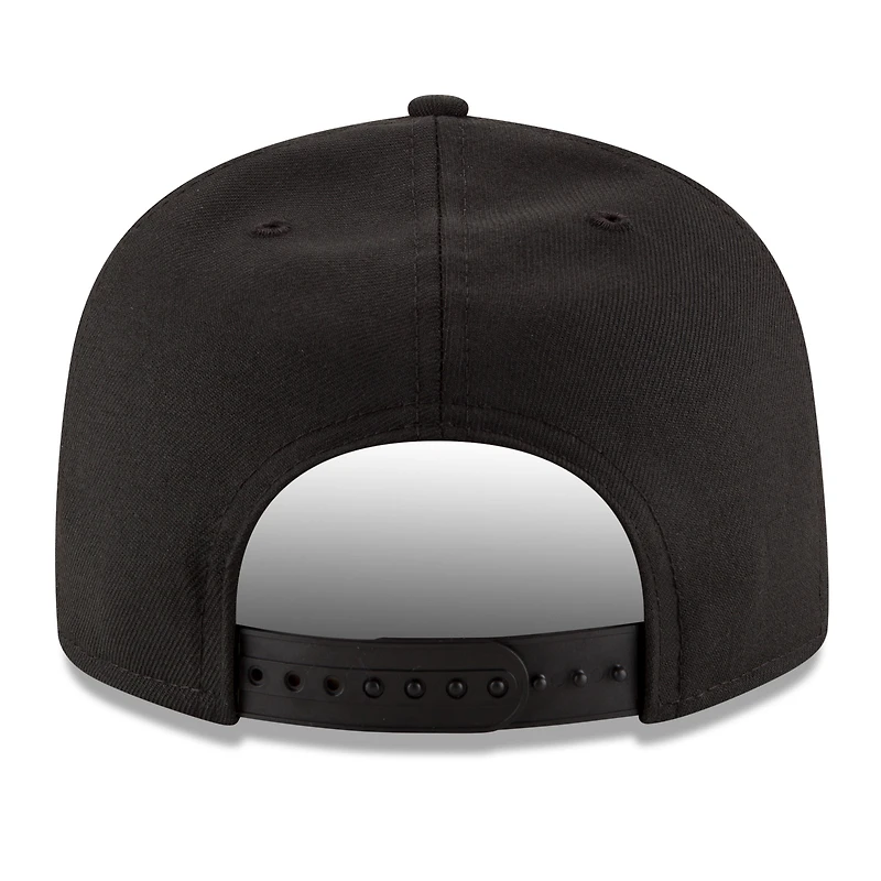 Casquette snapback New Era noire Philadelphia 76ers Playoffs NBA 2026 pour homme