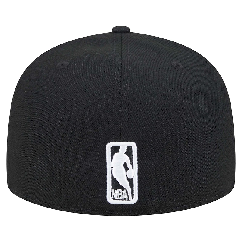Casquette ajustée noire à imprimé camouflage Philadelphia 76ers UV 59FIFTY de New Era pour homme