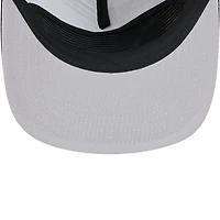 Casquette de golf à visière snapback Philadelphia 76ers noire New Era pour homme